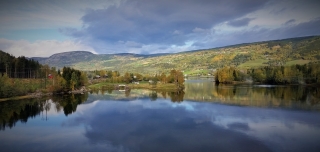 Lillehammer a Mjosa tó partján